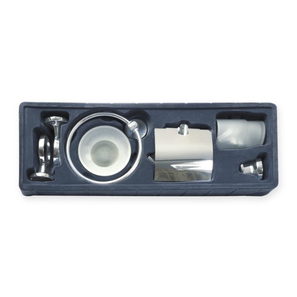 Kit accesorios Metal cromo (5 Pz)