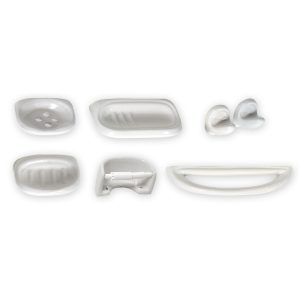 Kit accesorios blanco 7 piezas (loza)