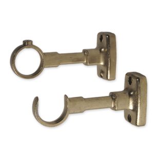 Soportes para caños de cortina 1/2" x 35mm