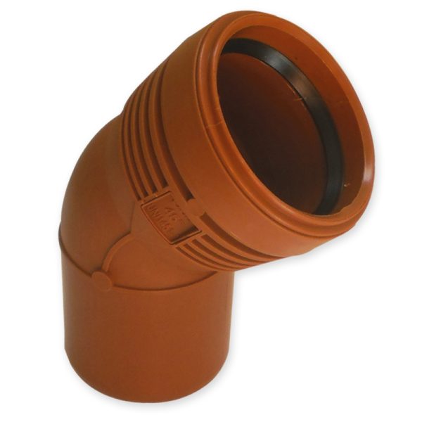 Codo a 45° M-H